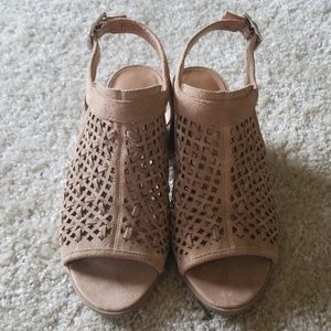 Franco Sarto Block Heel Sandals